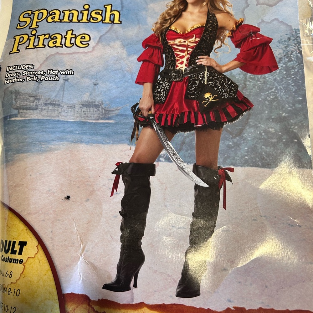 Spanish Pirate Costume for Women